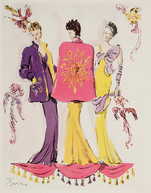 ILLUSTRATION DE LA CAPE SCHIAPARELLI DITE « SOLEIL » OU « PHOEBUS »