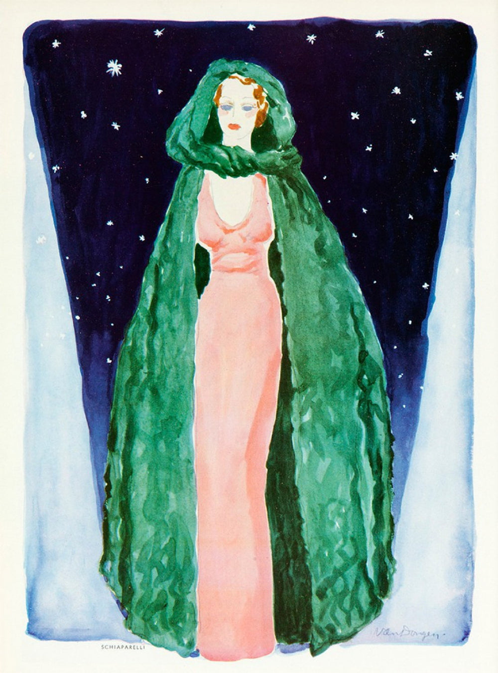 THE WOMAN WITH THE STARS"