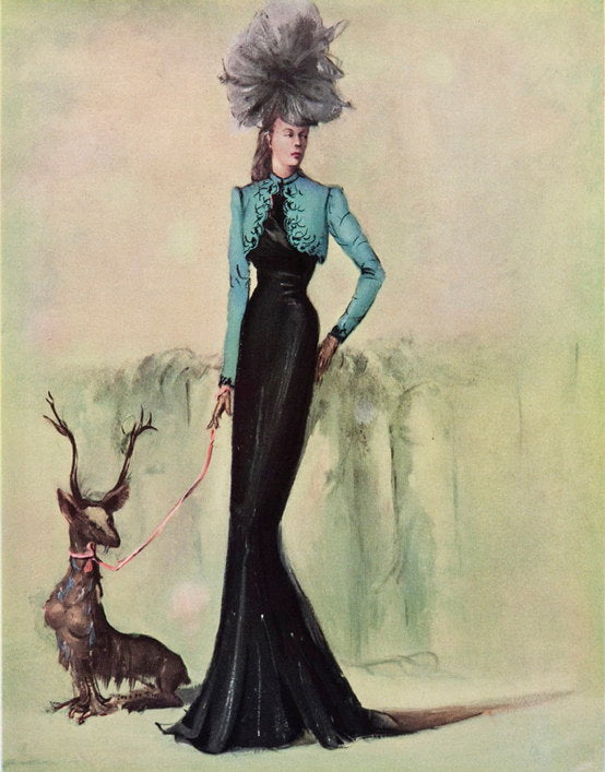ILLUSTRATIONS DE MODÈLES SCHIAPARELLI