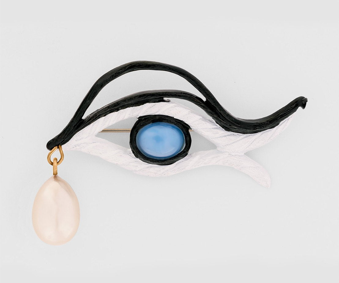 BROCHE SCHIAPARELLI « ŒIL »