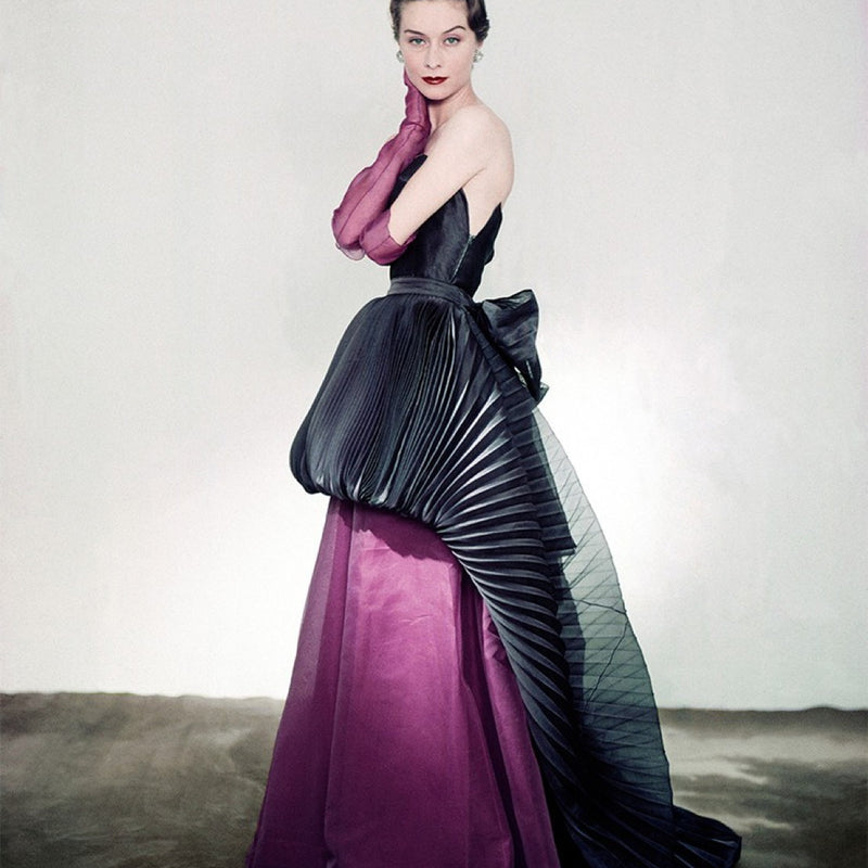 ROBE DU SOIR PLISSÉE SCHIAPARELLI