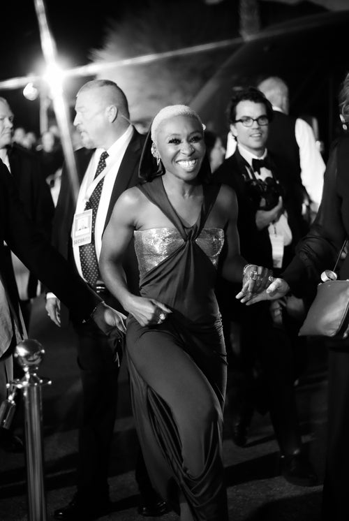 CYNTHIA ERIVO EN SCHIAPARELLI HAUTE COUTURE AU FESTIVAL DU FILM DE PALM SPRINGS