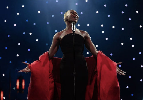 CYNTHIA ERIVO WORE SCHIAPARELLI HAUTE COUTURE SPRING SUMMER 2021