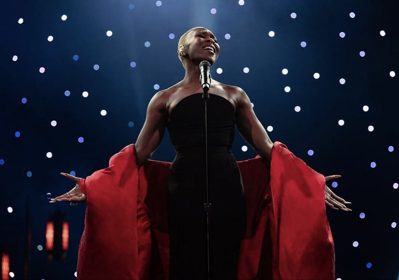 CYNTHIA ERIVO WORE SCHIAPARELLI HAUTE COUTURE SPRING SUMMER 2021