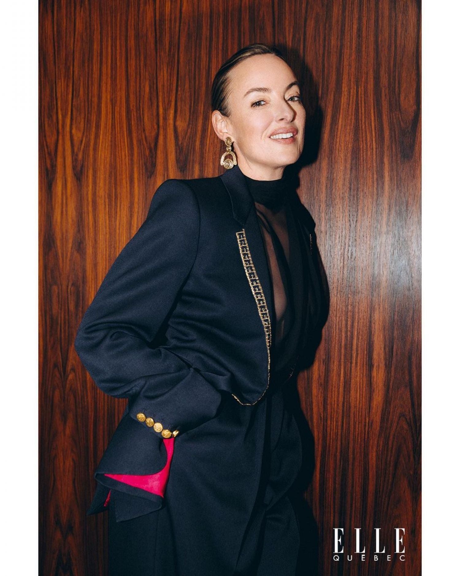 PASCALE BUSSIÈRES WORE SCHIAPARELLI SPRING SUMMER 2021 READY TO WEAR