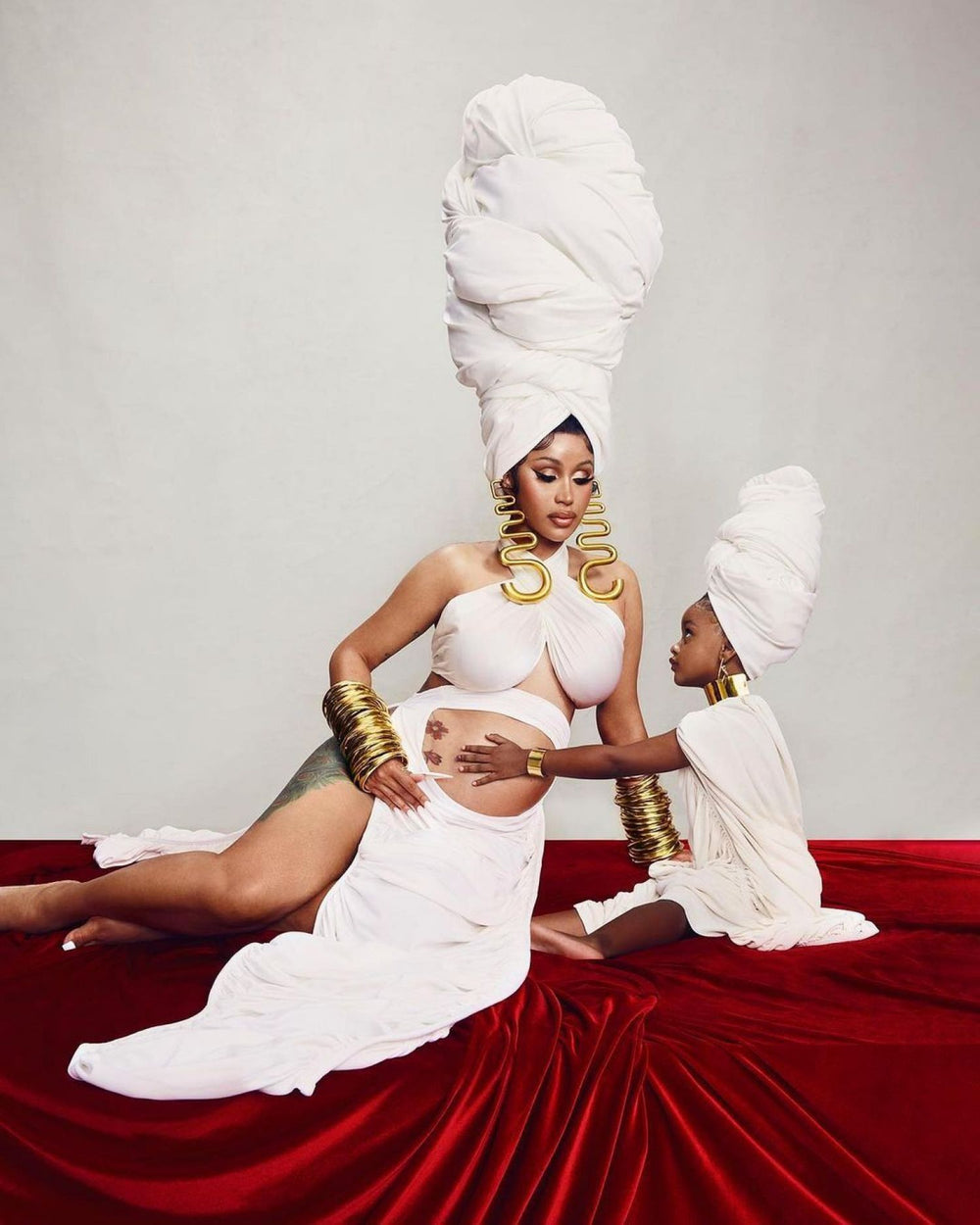CARDI B WORE SCHIAPARELLI SPRING SUMMER 2021 HAUTE COUTURE