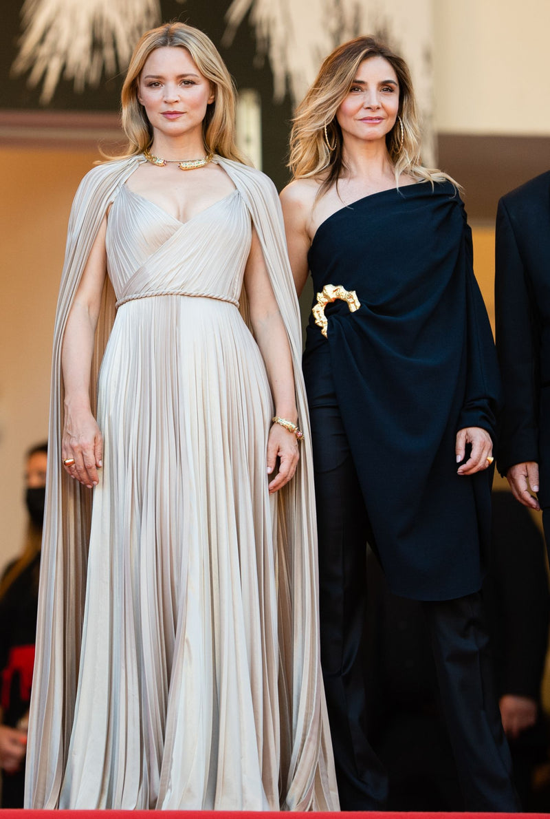 CLOTILDE COURAU WORE SCHIAPARELLI SPRING SUMMER 2021 READY-TO-WEAR