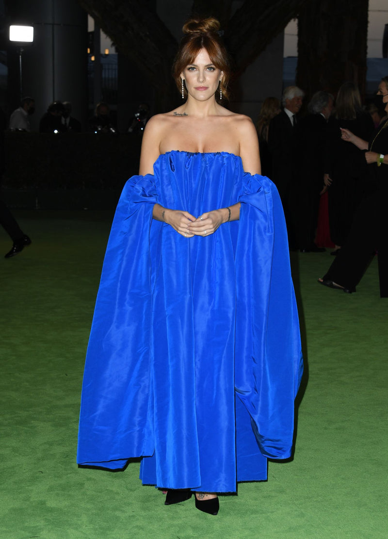 RILEY KEOUGH WORE SCHIAPARELLI FALL WINTER 2020/2021 READY-TO-WEAR