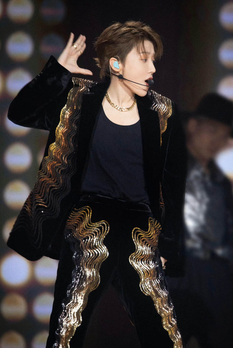 LIU YUXIN WORE SCHIAPARELLI FALL WINTER 2021/2022 READY-TO-WEAR