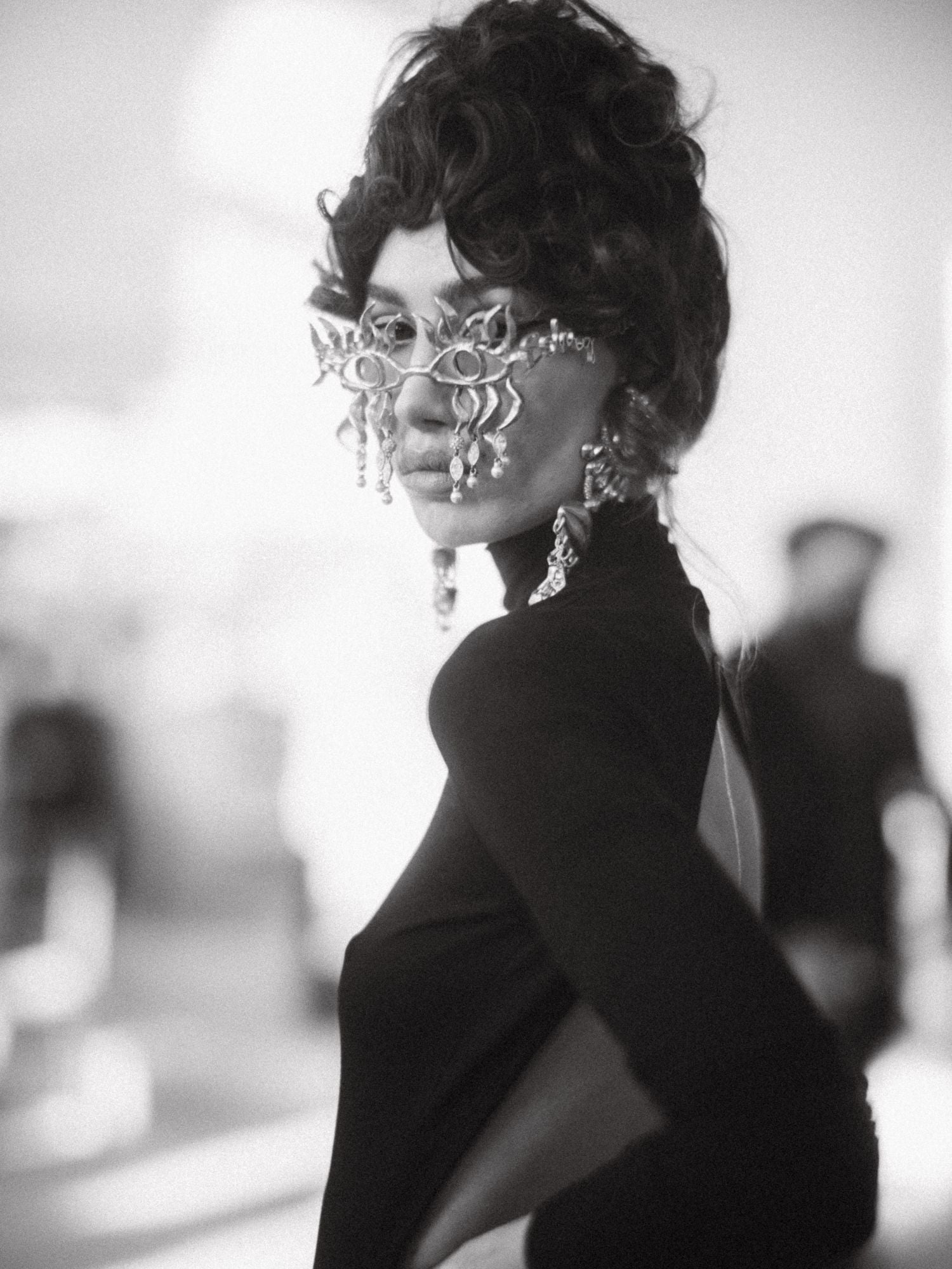 NADIA LEE COHEN WORE SCHIAPARELLI HAUTE COUTURE AND READY-TO-WEAR BIJOUX