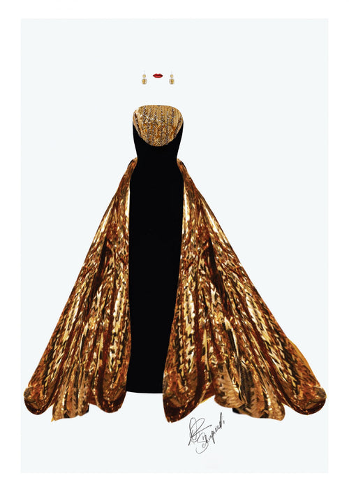 CAREY MULLIGAN WORE CUSTOM SCHIAPARELLI HAUTE COUTURE SPRING SUMMER 2022 TO THE MET GALA