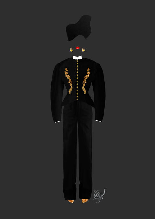 JANICZA BRAVO WORE SCHIAPARELLI READY-TO-WEAR FALL WINTER 2021/2022 TO THE MET GALA