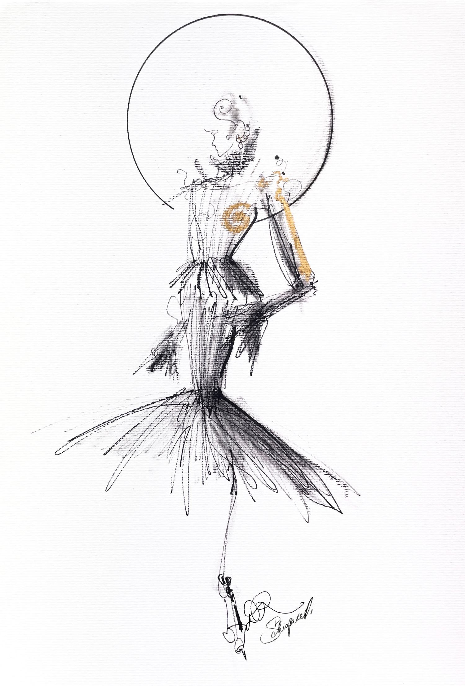 LOUISA JACOBSON WORE SCHIAPARELLI HAUTE COUTURE SPRING SUMMER 2022 TO THE MET GALA