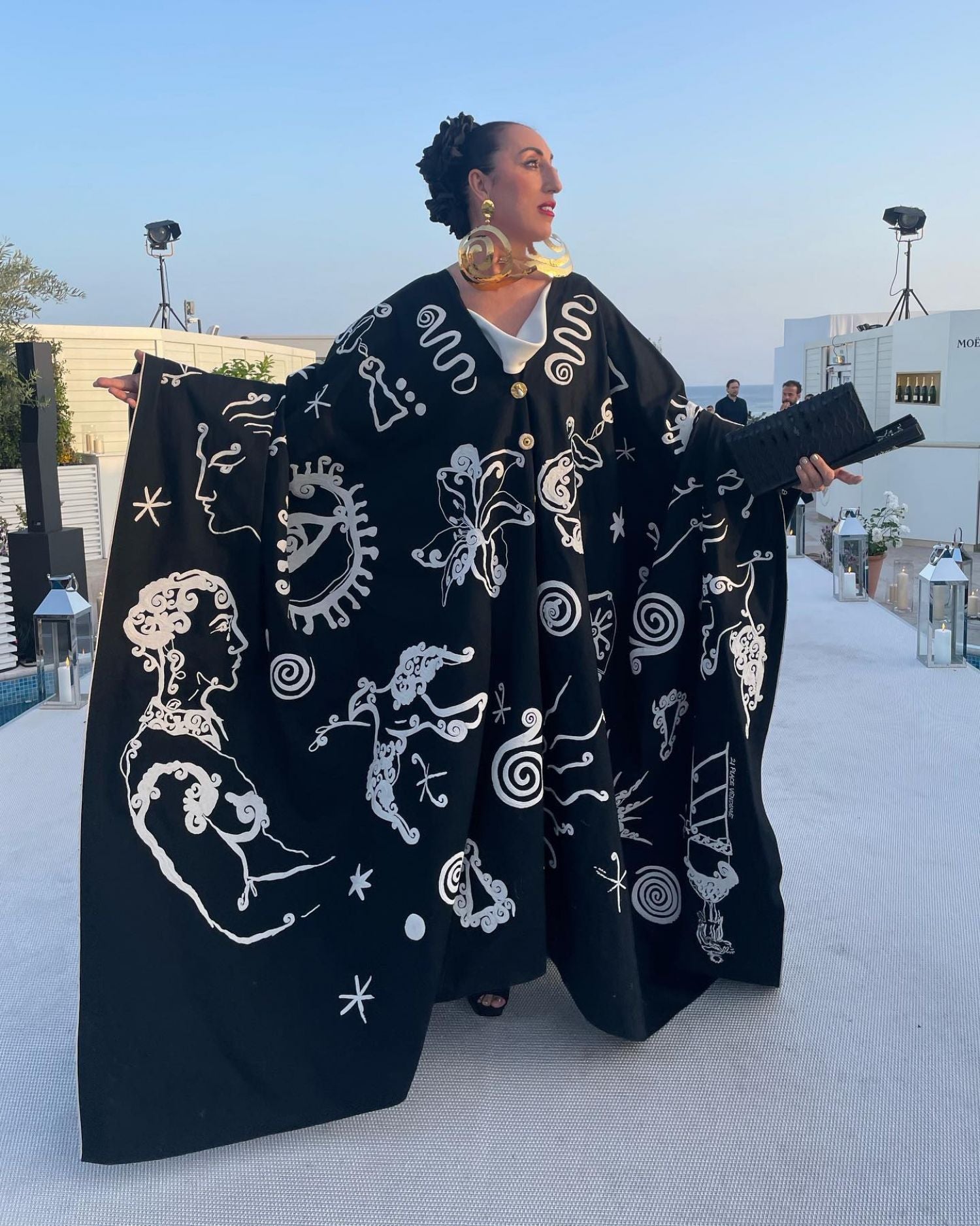ROSSY DE PALMA WORE SCHIAPARELLI FALL WINTER 2022 READY-TO-WEAR
