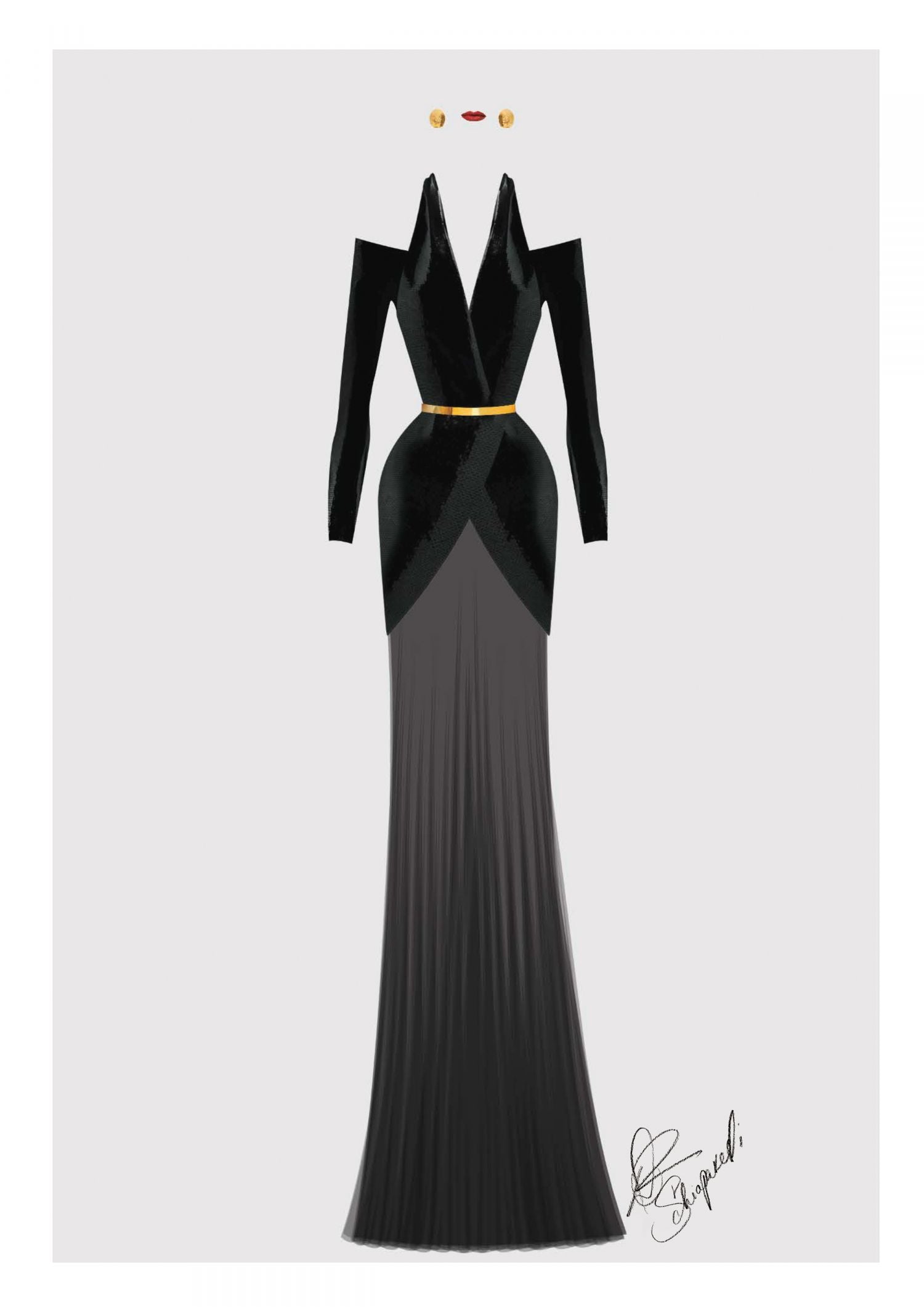 ADELE WORE CUSTOM SCHIAPARELLI HAUTE COUTURE TO THE OFFICIAL BRITISH SUMMER TIME HYDE PARK SHOW