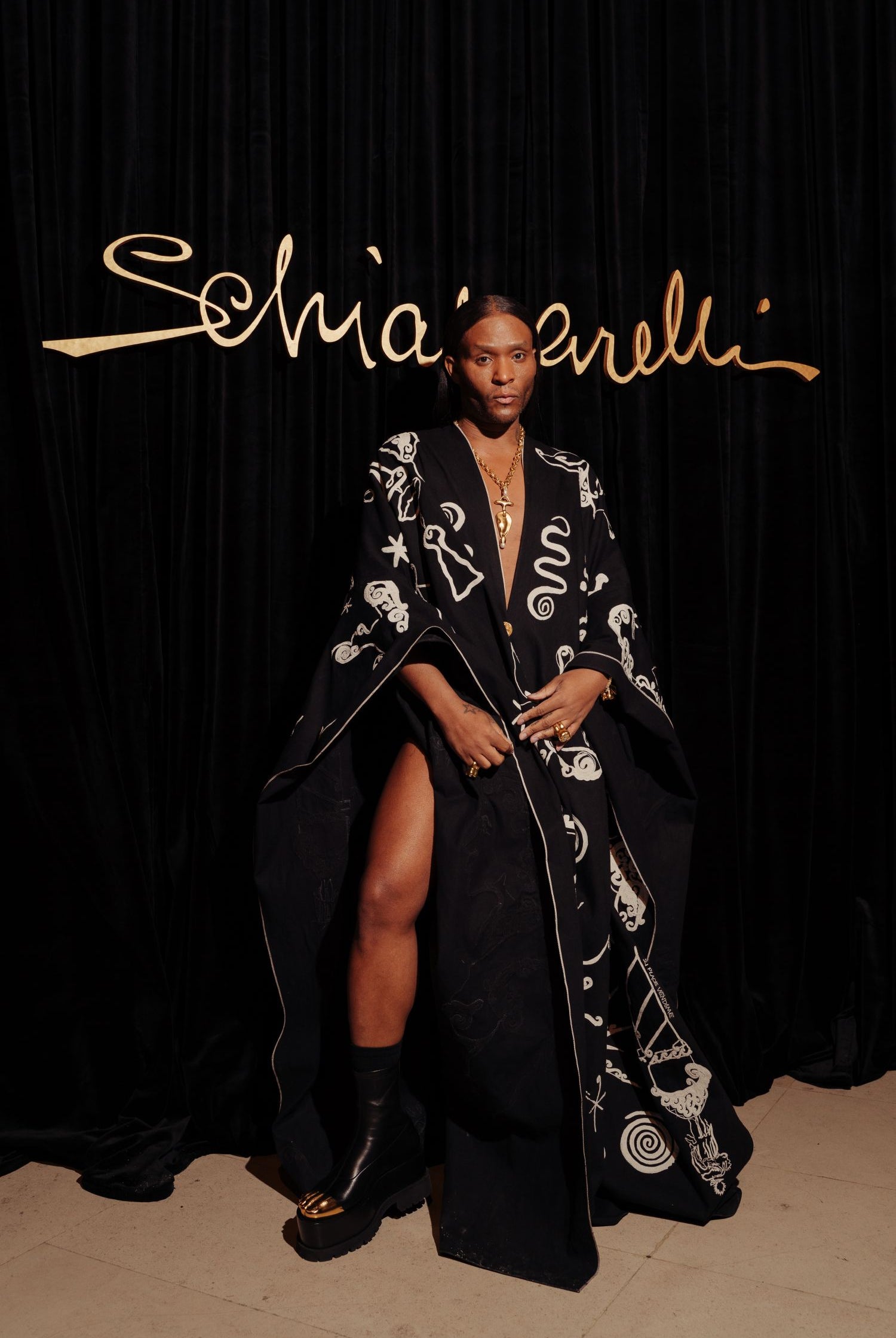 LAW ROACH WORE SCHIAPARELLI FALL WINTER 2022 READY-TO-WEAR