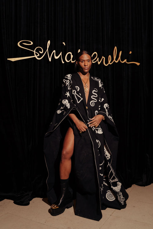 LAW ROACH WORE SCHIAPARELLI FALL WINTER 2022 READY-TO-WEAR