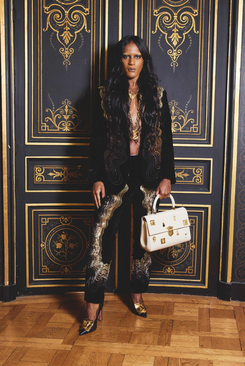 RICHIE SHAZAM WORE SCHIAPARELLI READY-TO-WEAR