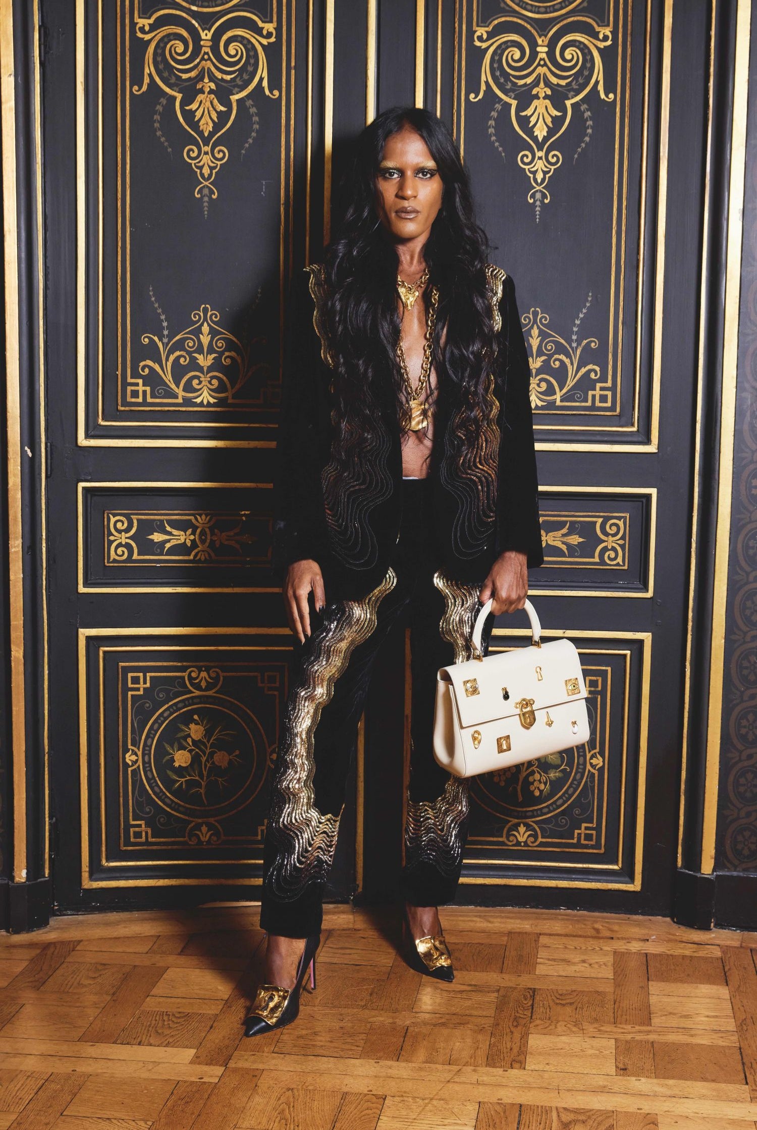 RICHIE SHAZAM WORE SCHIAPARELLI READY-TO-WEAR