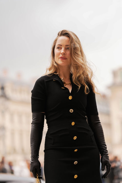 MELISSA GEORGE WORE SCHIAPARELLI SPRING SUMMER 2022 READY-TO-WEAR