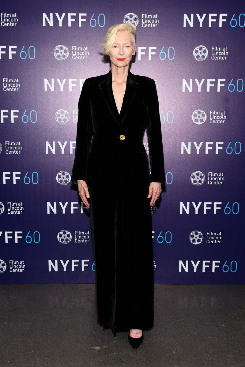 TILDA SWINTON WORE SCHIAPARELLI READY-TO-WEAR FALL WINTER 2022/2023