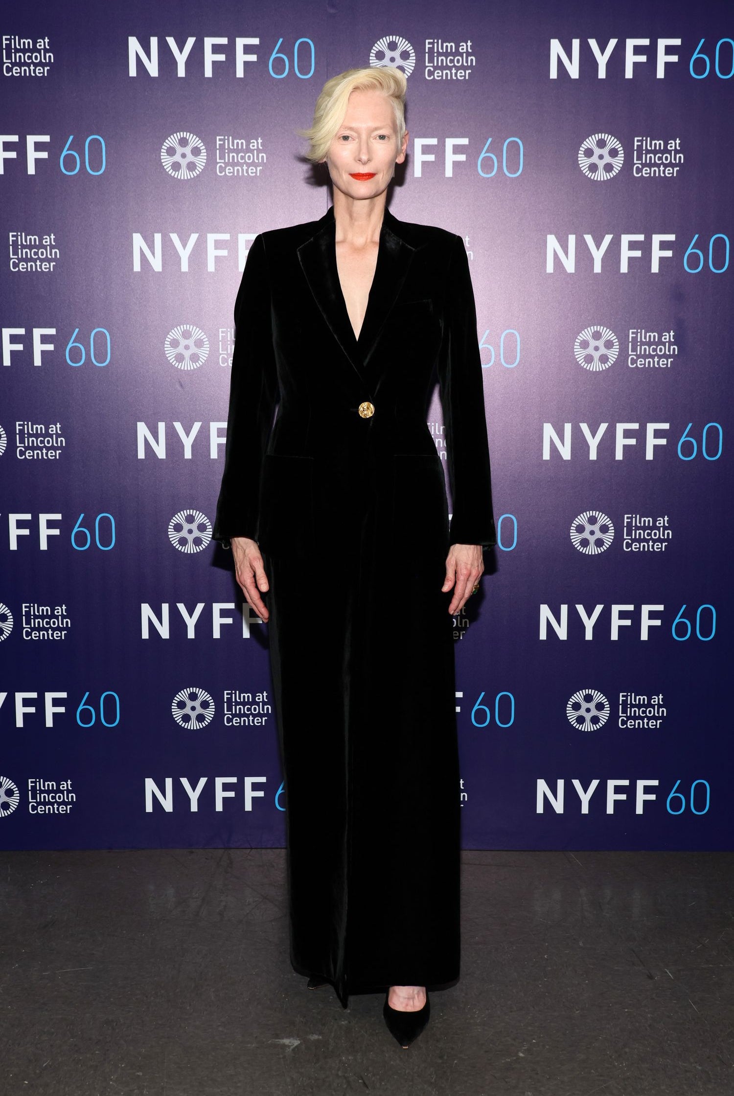 TILDA SWINTON WORE SCHIAPARELLI READY-TO-WEAR FALL WINTER 2022/2023