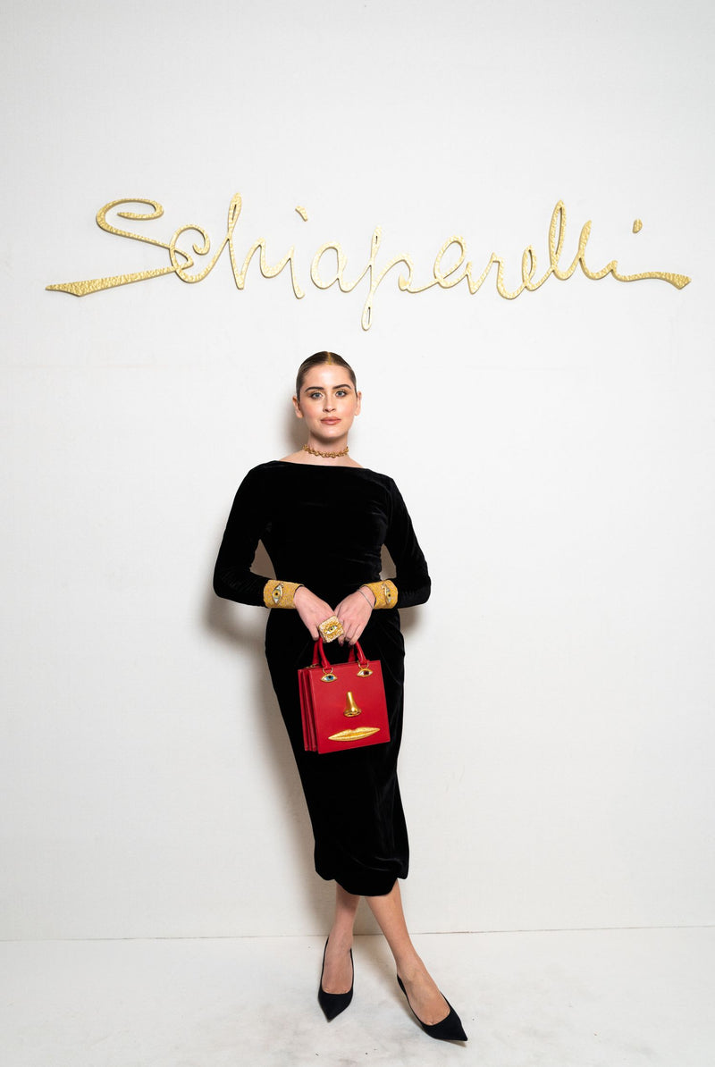 VALENTINA FERRAGNI WORE SCHIAPARELLI READY-TO-WEAR SPRING SUMMER 2023