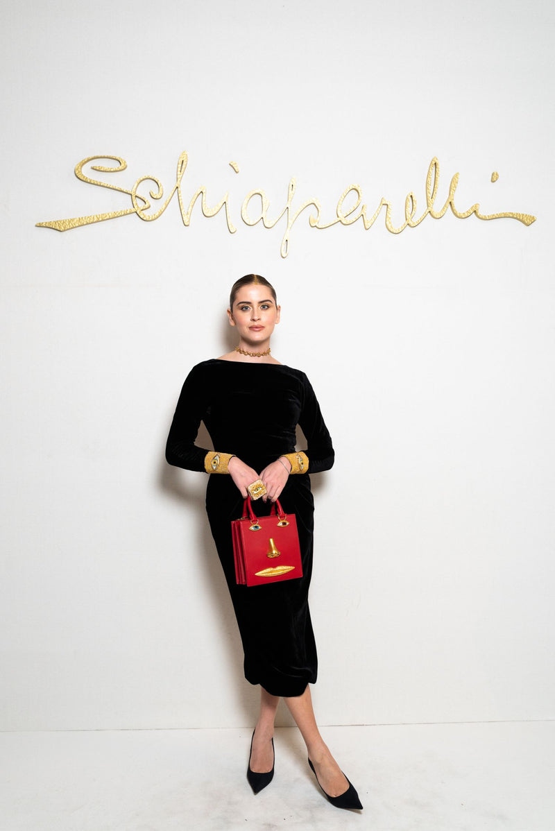 VALENTINA FERRAGNI WORE SCHIAPARELLI READY-TO-WEAR SPRING SUMMER 2023