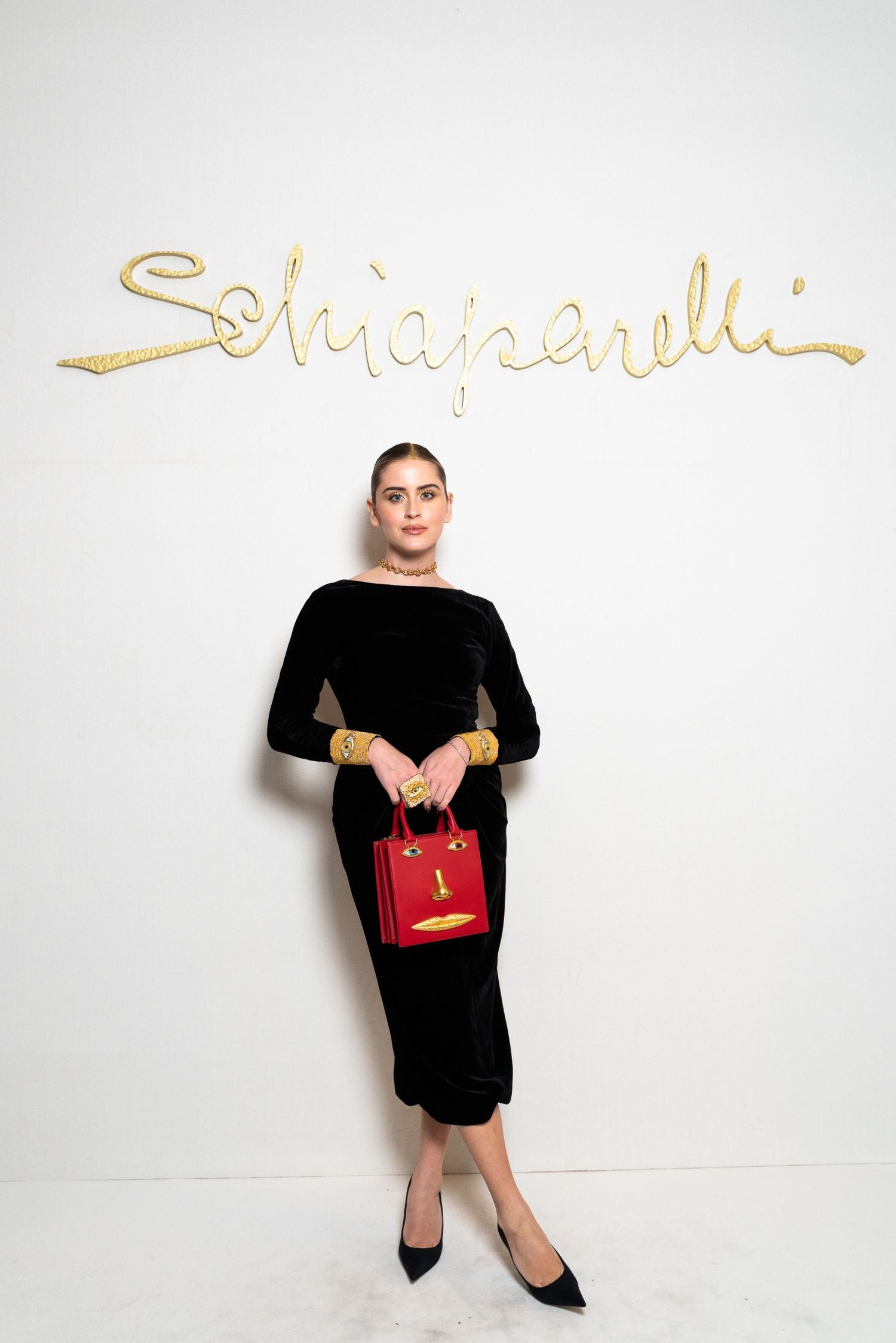 VALENTINA FERRAGNI WORE SCHIAPARELLI READY-TO-WEAR SPRING SUMMER 2023