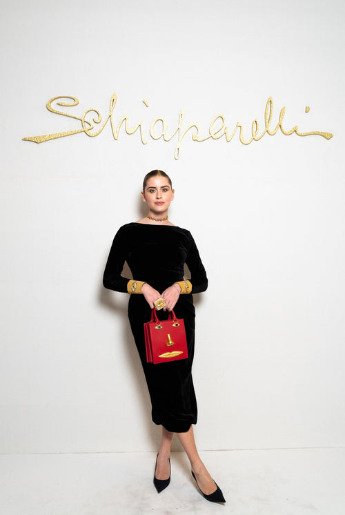 VALENTINA FERRAGNI WORE SCHIAPARELLI READY-TO-WEAR SPRING SUMMER 2023