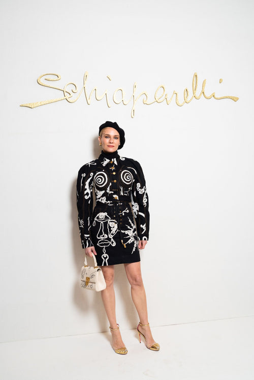 DIANE KRUGER WORE SCHIAPARELLI READY-TO-WEAR FALL WINTER 2022-2023