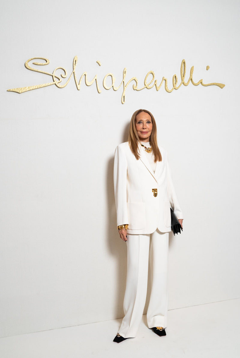 MARISA BERENSON WORE SCHIAPARELLI READY-TO-WEAR FALL WINTER 2022-2023