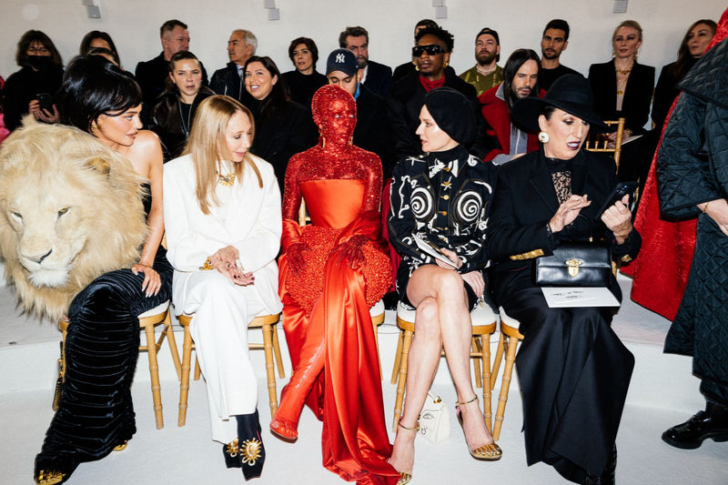 KYLIE JENNER, MARISA BERENSON, DOJA CAT, DIANE KRUGER AND ROSSY DE PALMA WORE SCHIAPARELLI AT THE SPRING SUMMER 2023 SHOW