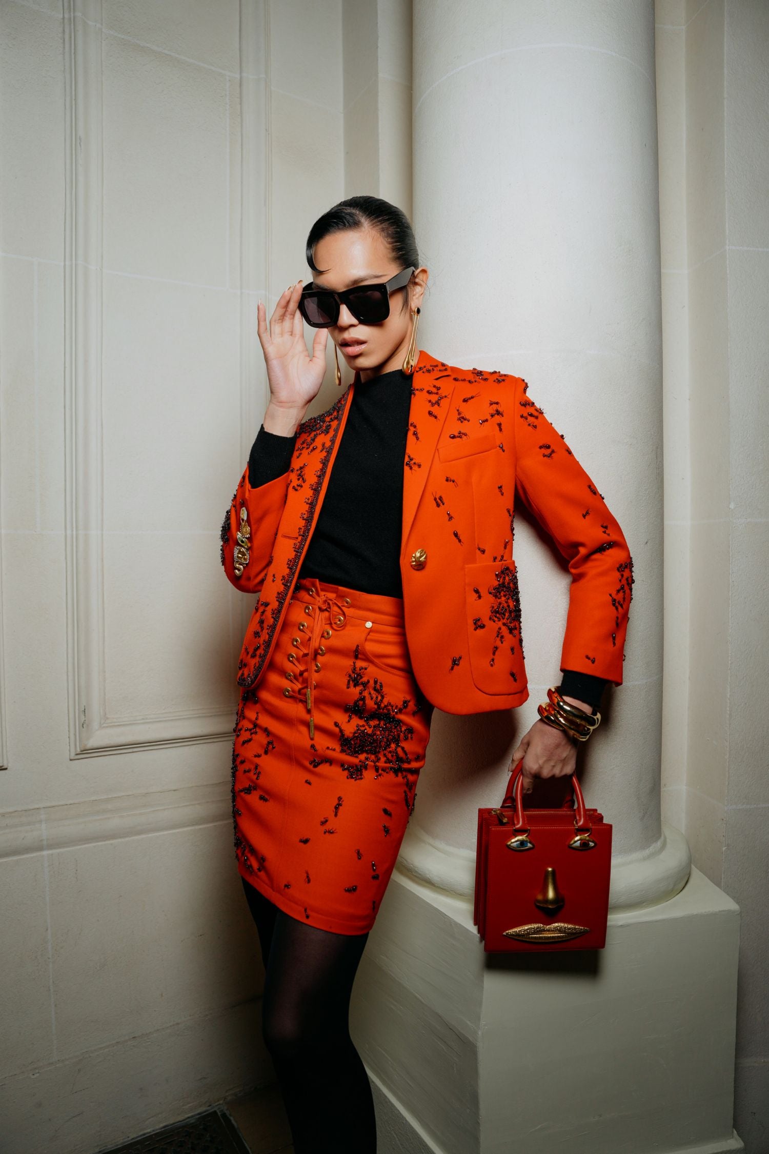 DARA ALLEN WORE SCHIAPARELLI READY-TO-WEAR SPRING/SUMMER 2023