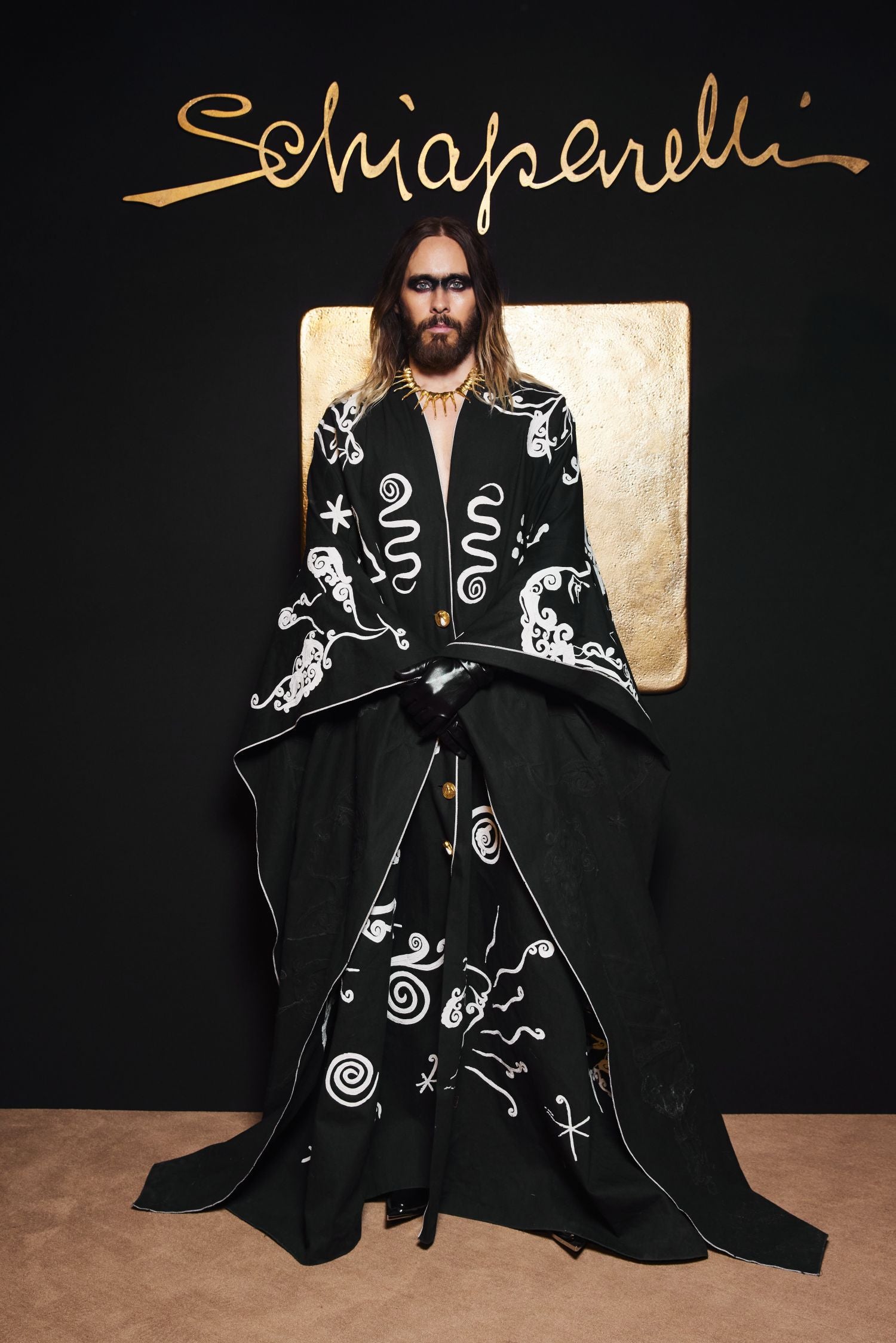 JARED LETO WORE SCHIAPARELLI READY-TO-WEAR FALL/WINTER 2022-2023