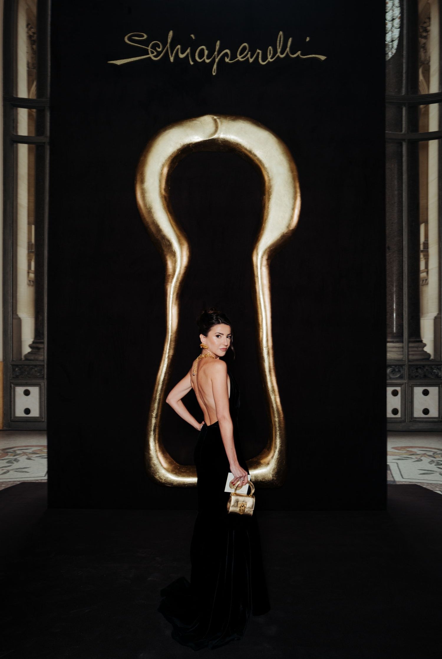 ALEXANDRA PEREIRA WORE SCHIAPARELLI READY-TO-WEAR SPRING/SUMMER 2023