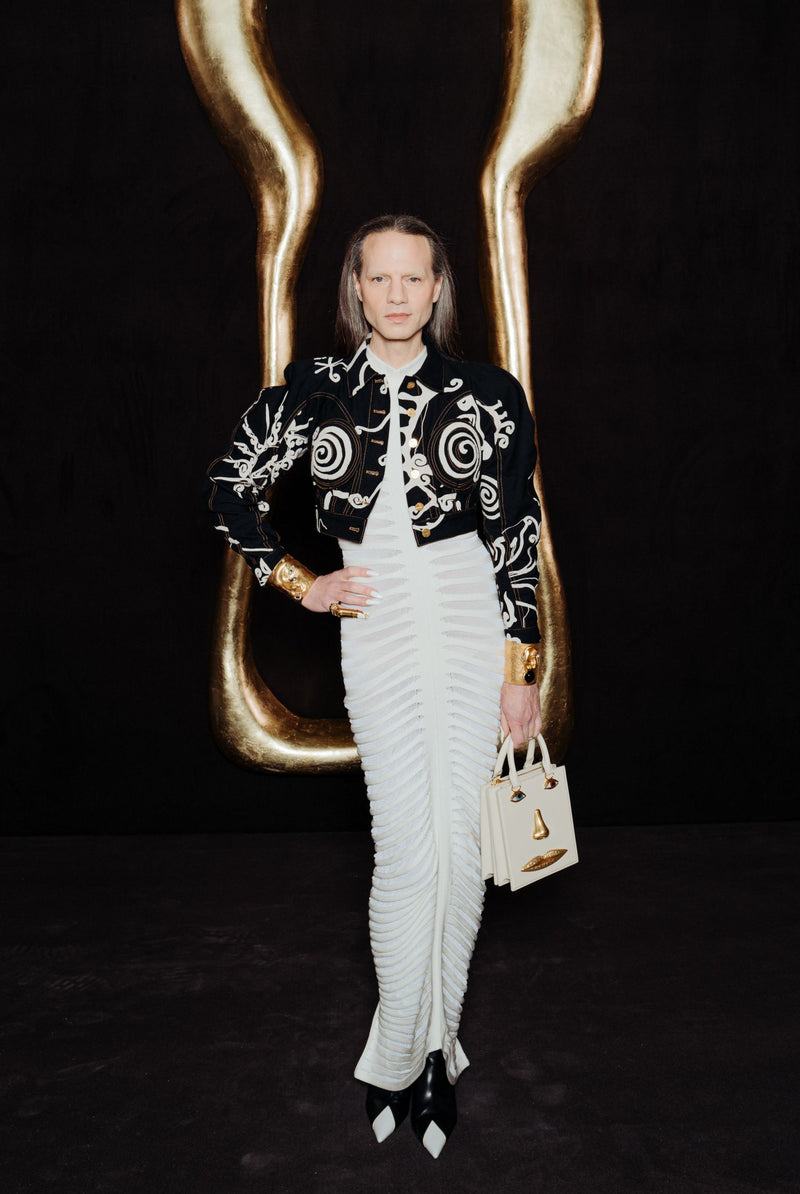 JORDAN ROTH WORE SCHIAPARELLI READY-TO-WEAR FALL WINTER 2022-2023