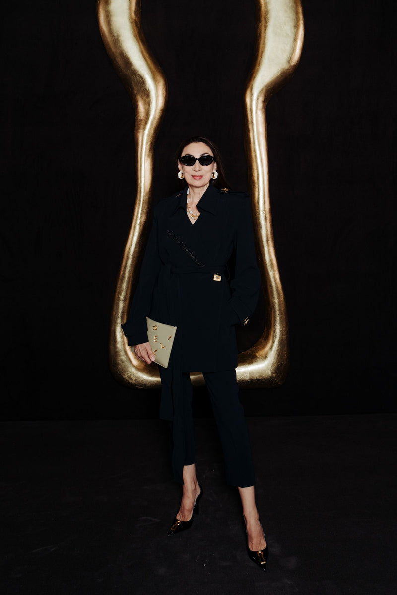 ANH DUONG WORE SCHIAPARELLI READY-TO-WEAR FALL/WINTER 2021-2022