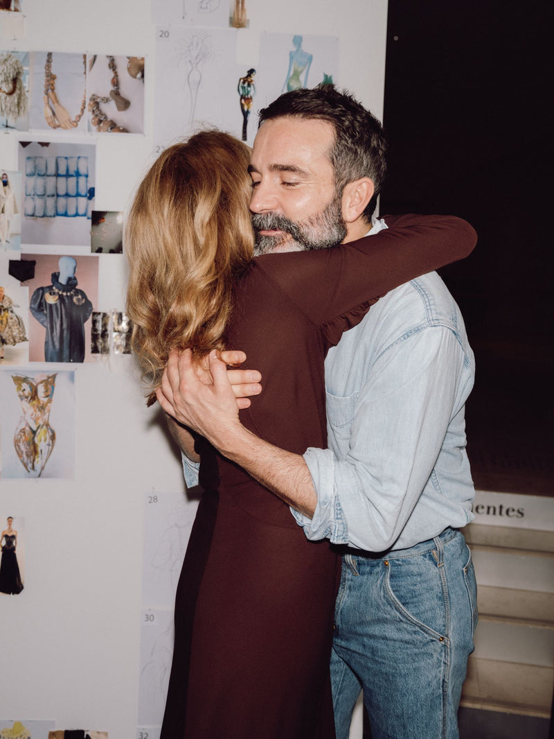 MARISA BERENSON WORE SCHIAPARELLI READY-TO-WEAR FALL WINTER 2023-2024