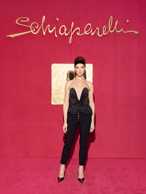 HARI NEF WORE SCHIAPARELLI READY-TO-WEAR FALL/WINTER 2023-2024