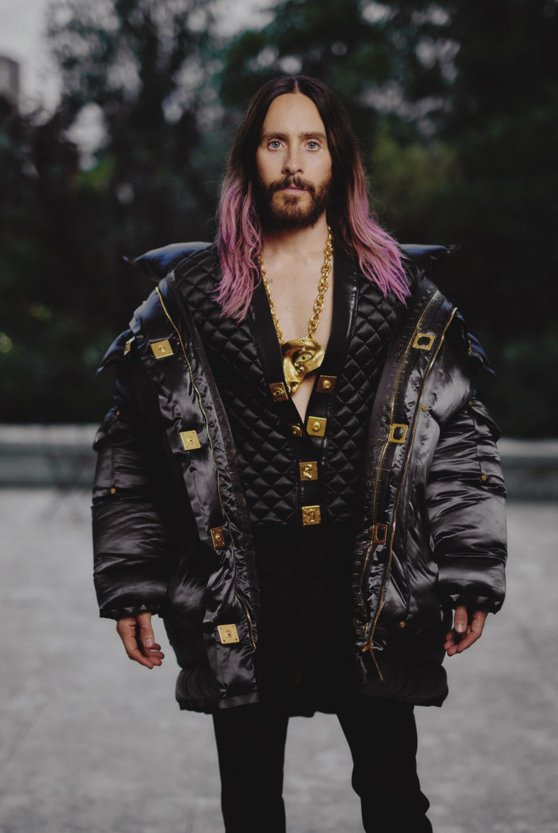 JARED LETO WORE SCHIAPARELLI READY-TO-WEAR FALL/WINTER 2023-2024
