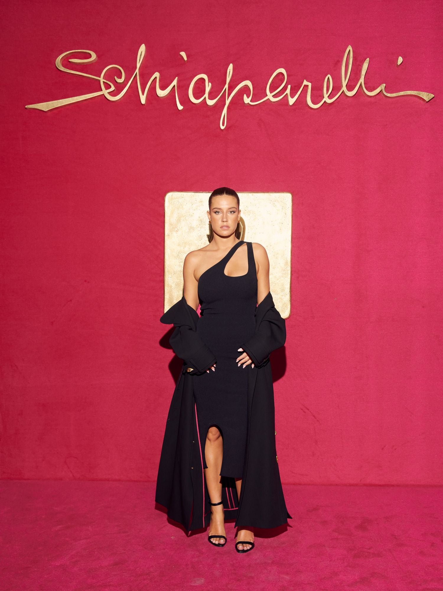 ADÈLE EXARCHOPOULOS WORE SCHIAPARELLI READY-TO-WEAR FALL/WINTER 2023-2024