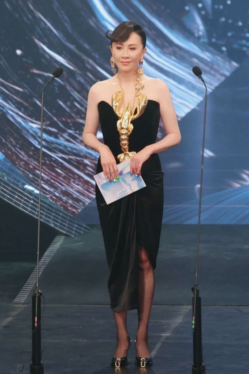 CARINA LAU WORE SCHIAPARELLI READY-TO-WEAR TO THE 2024 HONG KONG FILM FESTIVAL