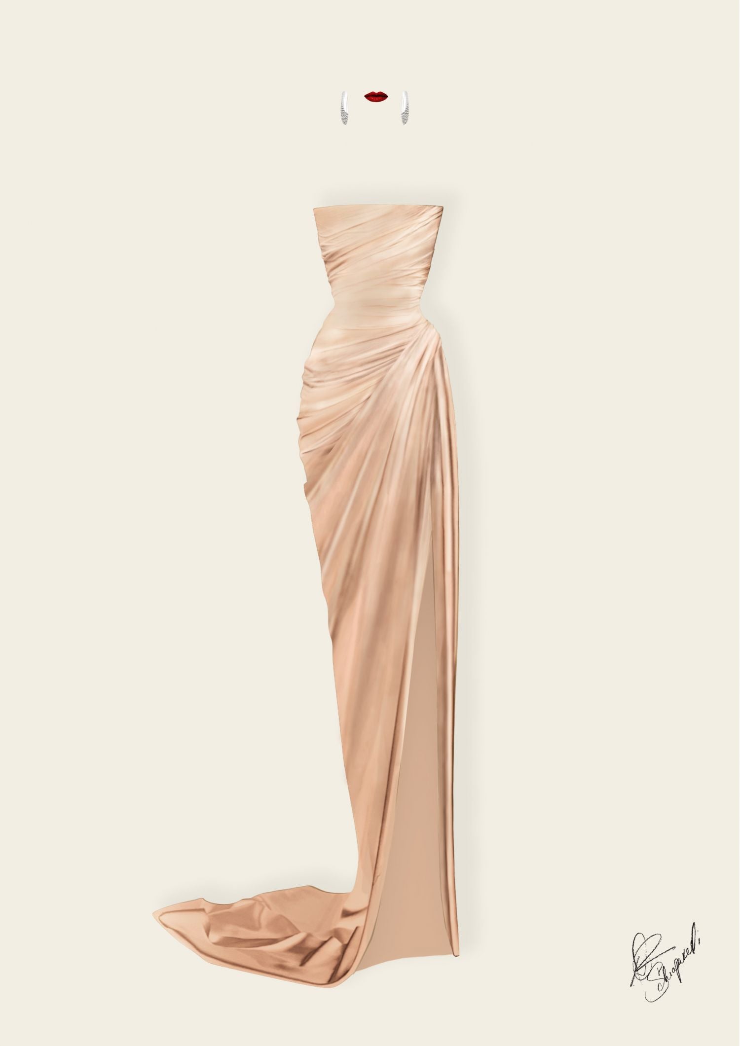AMY GRIFFIN WORE CUSTOM SCHIAPARELLI HAUTE COUTURE<br>TO THE 2024 MET GALA