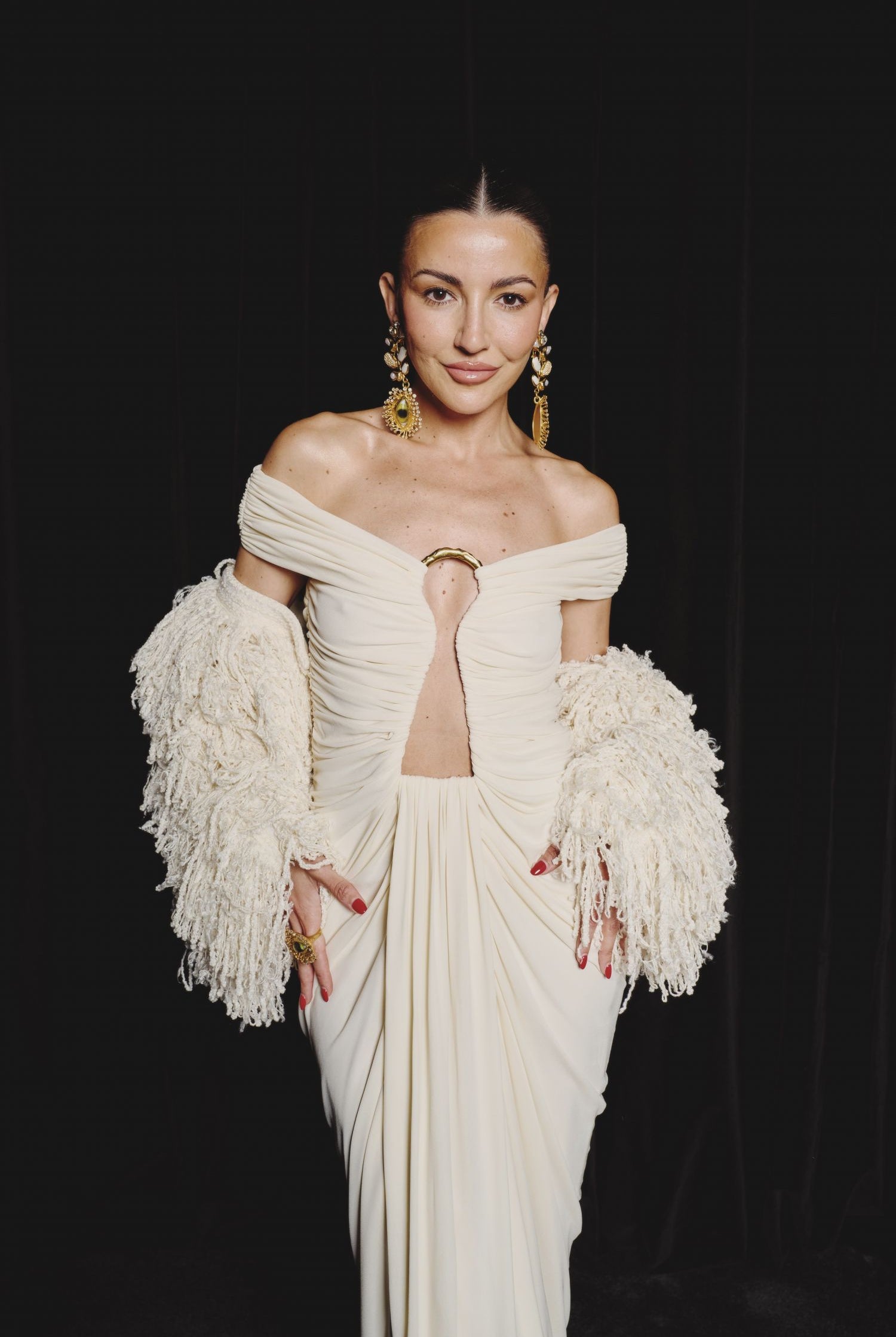 ALEXANDRA PEREIRA WORE SCHIAPARELLI READY-TO-WEAR SPRING/SUMMER 2024