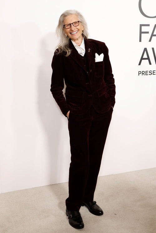 ANNIE LEIBOVITZ WORE SCHIAPARELLI TO THE 2024 CFDA FASHION AWARDS