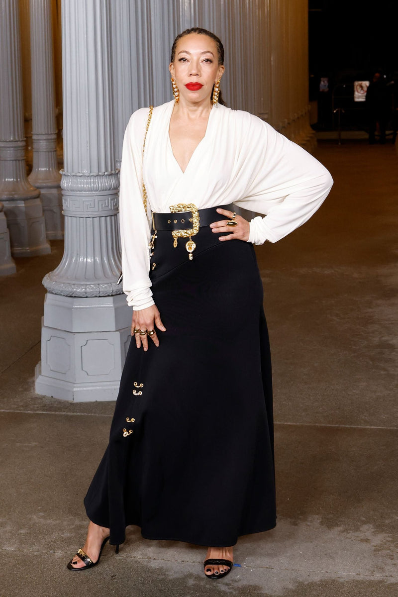 AMY SHERALD WORE SCHIAPARELLI<br>TO THE 2024 LACMA ART AND FILM GALA