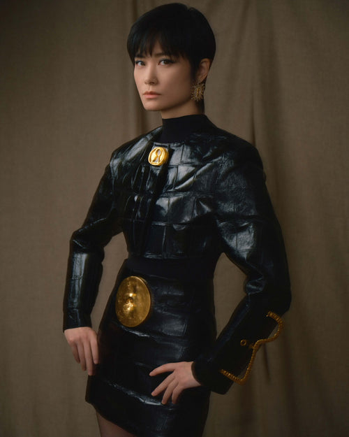 CHRIS LEE WORE SCHIAPARELLI  TO THE 2024 VIDEO ALL STAR NIGHT GALA