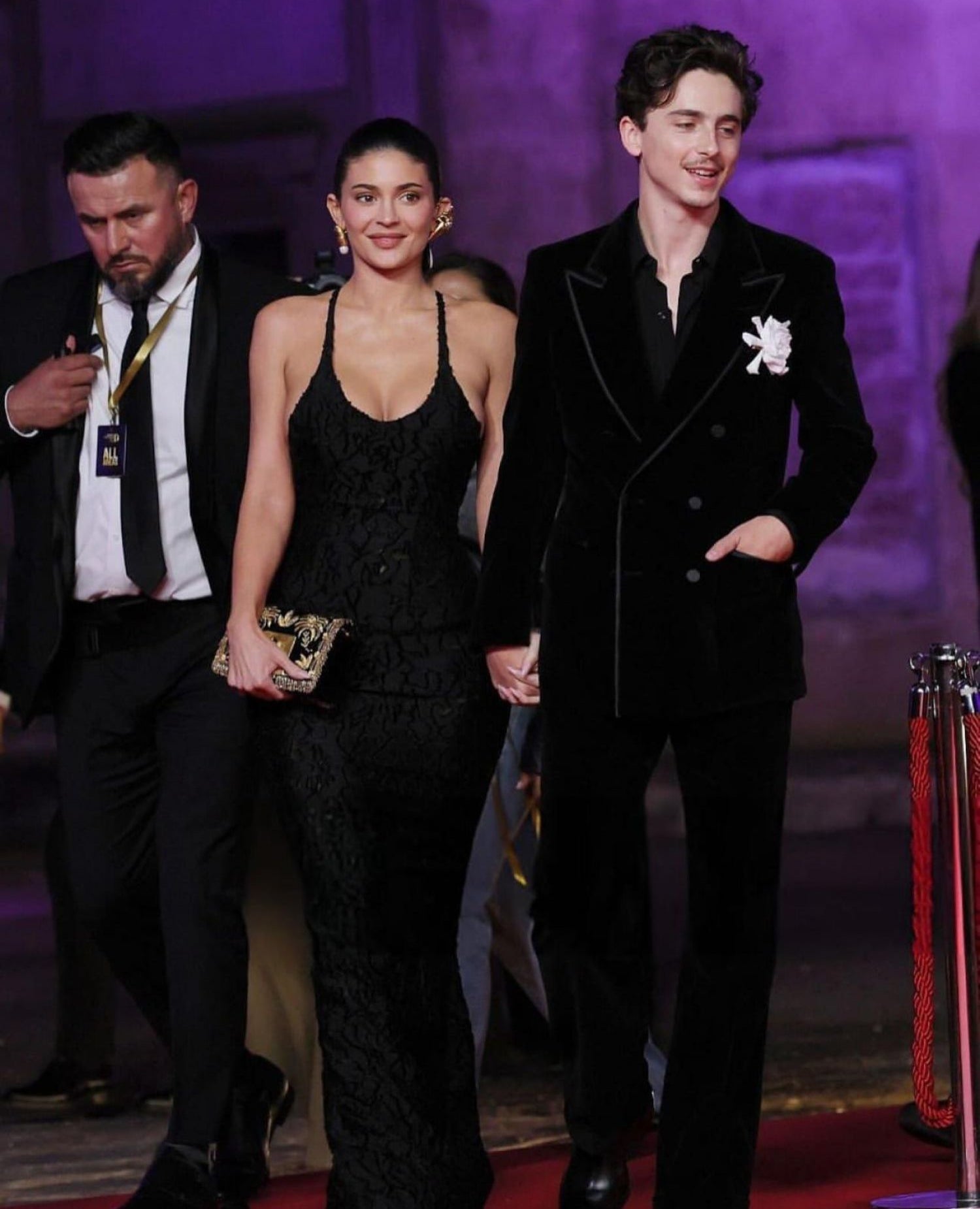 KYLIE JENNER WORE SCHIAPARELLI TO THE 70TH DAVID DI DONATELLO CEREMONY