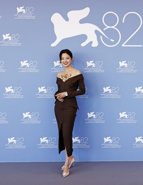 XIN ZHILEI WEARS SCHIAPARELLI AT THE 82ND VENICE INTERNATIONAL FILM FESTIVAL